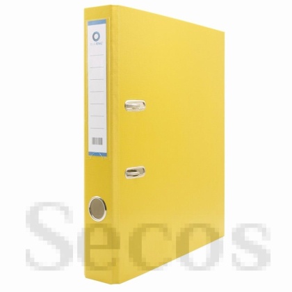 Класьор Bluering A4, 5 cm Жълт