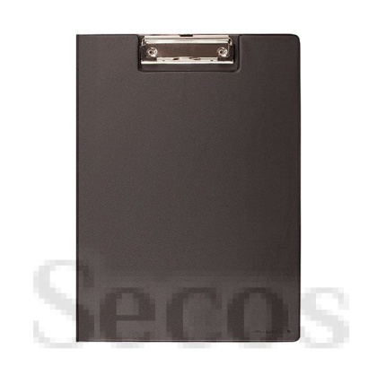 Клипборд  с капак, А4 Черен