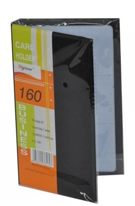 Визитник Business За 160 визитки  Черен