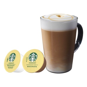 Кафе капсула Starbucks Vanilla Macchiato 12 бр., съвместими с Dolce Gusto