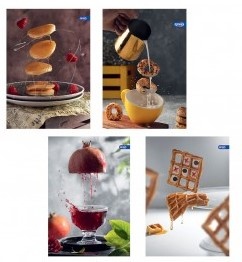 Тетрадка А5, мат/UV Delicious