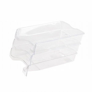 Хоризонтална поставка Bluering Пластмасова, Прозрачна